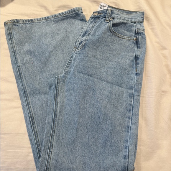 Princess Polly Classic Blue Women's Jeans - Picture 4 of 5